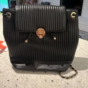 Like new Henri Bendel leather backpack